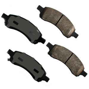 Akebono Performance™ Ultra-Premium Ceramic Brake Pads for 2007 Saturn Outlook - ASP1169A