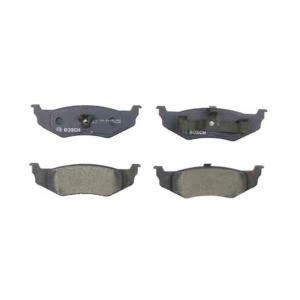 Bosch QuietCast™ Premium Organic Rear Disc Brake Pads for Eagle Vision - BP782