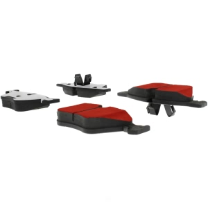 Centric Posi Quiet Pro™ Semi-Metallic Front Disc Brake Pads for 2012 BMW 128i - 500.10611