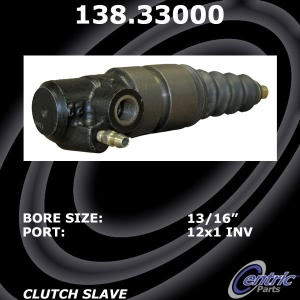 Centric Premium Clutch Slave Cylinder for 1986 Volkswagen Quantum - 138.33000