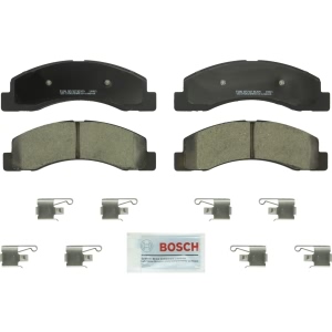 Bosch QuietCast™ Premium Ceramic Front Disc Brake Pads for 2003 Ford F-350 Super Duty - BC824