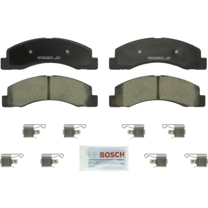 Bosch QuietCast™ Premium Ceramic Front Disc Brake Pads for 2002 Ford F-350 Super Duty - BC824