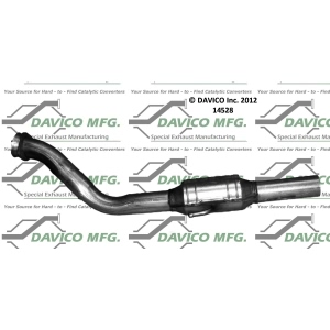 Davico Direct Fit Catalytic Converter and Pipe Assembly for 1990 Cadillac DeVille - 14528