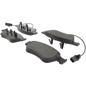 Centric Posi Quiet™ Semi-Metallic Front Disc Brake Pads for 2009 Audi A8 Quattro - 104.10240