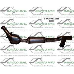 Davico Direct Fit Catalytic Converter for 1999 Ford Expedition - 15646
