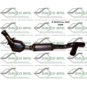 Davico Direct Fit Catalytic Converter for Lincoln Navigator - 15646