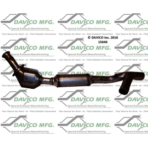 Davico Direct Fit Catalytic Converter for 1998 Lincoln Navigator - 15646