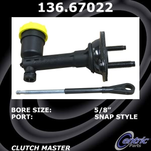 Centric Premium Clutch Master Cylinder for 2012 Ram 3500 - 136.67022