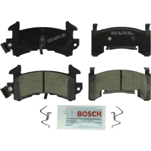 Bosch QuietCast™ Premium Ceramic Front Disc Brake Pads for 1991 Pontiac Firebird - BC154