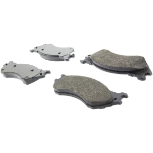 Centric Posi Quiet™ Extended Wear Semi-Metallic Front Disc Brake Pads for 2002 Ford Expedition - 106.07020