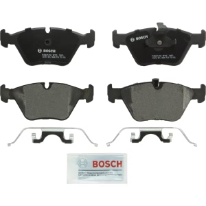 Bosch QuietCast™ Premium Organic Front Disc Brake Pads for 1997 BMW 528i - BP725