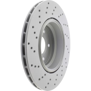 Centric SportStop Drilled 1-Piece Rear Passenger Side Brake Rotor for 2011 BMW M3 - 128.34111