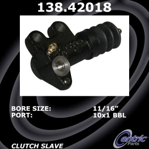 Centric Premium Clutch Slave Cylinder - 138.42018