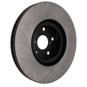 Centric Premium Vented Front Passenger Side Brake Rotor for 2017 Lexus RC200t - 120.44185