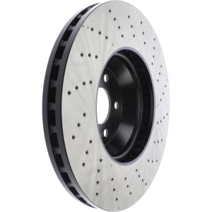 Centric SportStop Drilled 1-Piece Front Brake Rotor for Mercedes-Benz S450 - 128.35154