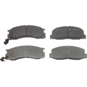 Wagner ThermoQuiet Semi-Metallic Disc Brake Pad Set for 1992 Toyota Previa - MX500