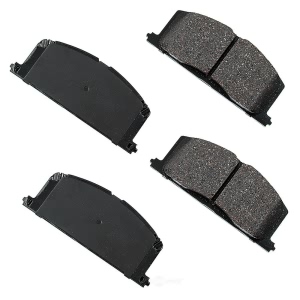 Akebono Pro-ACT™ Ultra-Premium Ceramic Front Disc Brake Pads for 1987 Toyota Celica - ACT242