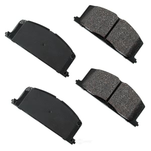 Akebono Pro-ACT™ Ultra-Premium Ceramic Front Disc Brake Pads for Toyota MR2 - ACT242