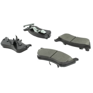 Centric Posi Quiet™ Extended Wear Semi-Metallic Rear Disc Brake Pads for 2002 Mercedes-Benz ML320 - 106.08750