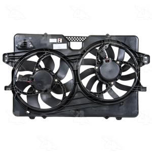 Four Seasons Dual Radiator And Condenser Fan Assembly for 2009 Mercury Mariner - 76229