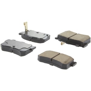 Centric Posi Quiet™ Ceramic Rear Disc Brake Pads for 1998 Hyundai Sonata - 105.12620