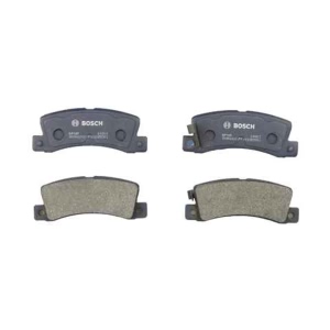 Bosch QuietCast™ Premium Organic Rear Disc Brake Pads for Lexus ES250 - BP325