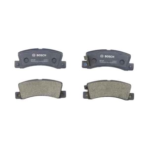 Bosch QuietCast™ Premium Organic Rear Disc Brake Pads for 1989 Toyota Camry - BP325