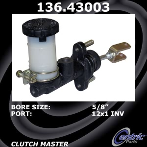 Centric Premium Clutch Master Cylinder for 1996 Isuzu Trooper - 136.43003