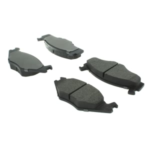 Centric Posi Quiet™ Semi-Metallic Front Disc Brake Pads for 1988 Volkswagen Golf - 104.02800