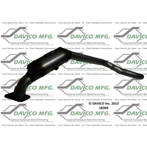 Davico Direct Fit Catalytic Converter and Pipe Assembly for 2006 Jaguar S-Type - 18369