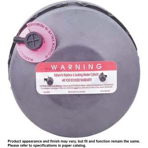 Cardone Reman Remanufactured Vacuum Power Brake Booster w/o Master Cylinder for Volvo - 53-5980