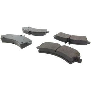 Centric Posi Quiet™ Extended Wear Semi-Metallic Rear Disc Brake Pads for 2009 Dodge Sprinter 3500 - 106.13180