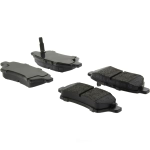 Centric Posi Quiet™ Extended Wear Semi-Metallic Rear Disc Brake Pads for 2006 Nissan Pathfinder - 106.11010