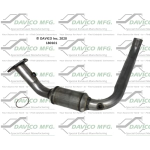 Davico Direct Fit Catalytic Converter and Pipe Assembly for 2001 Chevrolet Tahoe - 180101