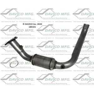 Davico Direct Fit Catalytic Converter and Pipe Assembly for 2002 Cadillac Escalade - 180101