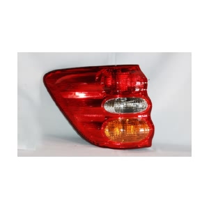 TYC Driver Side Outer Replacement Tail Light for 2001 Toyota Sequoia - 11-6104-00