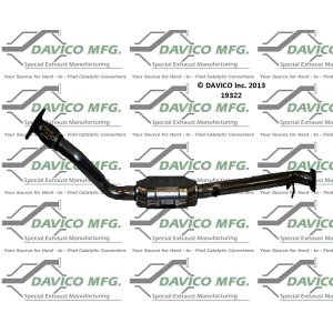 Davico Direct Fit Catalytic Converter and Pipe Assembly for 2005 Chevrolet Venture - 19322
