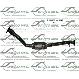 Davico Direct Fit Catalytic Converter and Pipe Assembly for 2002 Chevrolet Venture - 19322