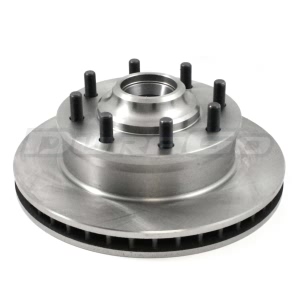 DuraGo Vented Front Brake Rotor And Hub Assembly for GMC C2500 - BR5535