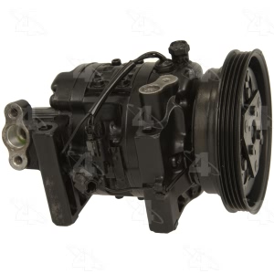 Four Seasons Remanufactured A C Compressor With Clutch for 1993 Nissan Sentra - 57451