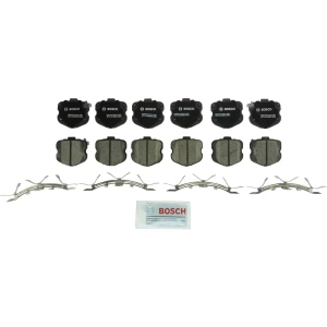 Bosch QuietCast™ Premium Ceramic Front Disc Brake Pads for 2010 Chevrolet Corvette - BC1419