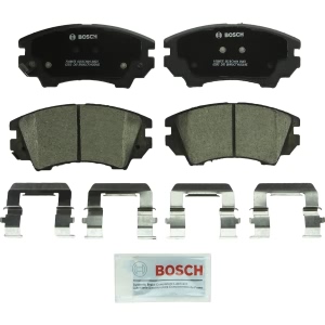 Bosch QuietCast™ Premium Ceramic Front Disc Brake Pads for 2017 Chevrolet Caprice - BC1404