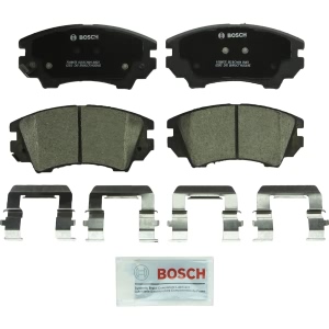 Bosch QuietCast™ Premium Ceramic Front Disc Brake Pads for 2015 Chevrolet Camaro - BC1404