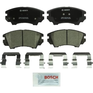 Bosch QuietCast™ Premium Ceramic Front Disc Brake Pads for 2014 Chevrolet Caprice - BC1404