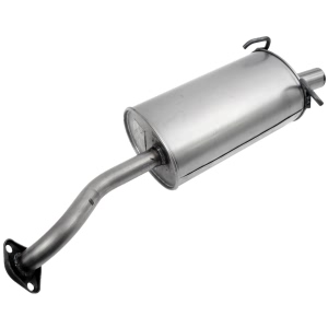 Walker Quiet Flow Stainless Steel Oval Aluminized Exhaust Muffler And Pipe Assembly for Honda - 54749