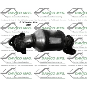 Davico Direct Fit Catalytic Converter for 2005 Honda Insight - 18194