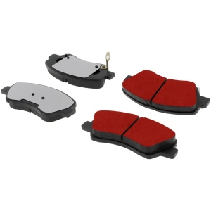 Centric Posi Quiet Pro™ Ceramic Front Disc Brake Pads for 2012 Hyundai Accent - 500.15930