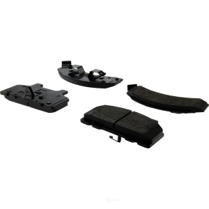 Centric Posi Quiet™ Semi-Metallic Front Disc Brake Pads for Pontiac 6000 - 104.02150