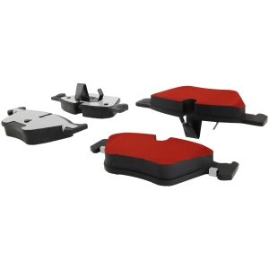 Centric Posi Quiet Pro™ Semi-Metallic Front Disc Brake Pads for 2012 BMW 528i xDrive - 500.15040