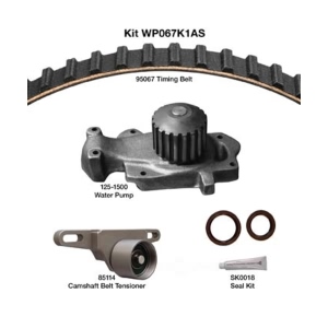 Dayco Timing Belt Kit With Water Pump for 1985 Ford EXP - WP067K1AS
